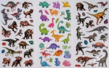 Naklejki plastikowe (6szt) - Fandy