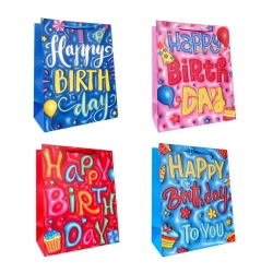 Torebka prezentowa urodzinowa S mix - Ju-Piter