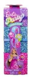 Barbie. JFY67 Party Unboxed. Glam Party. Stylowe przygotowania. Zestaw różowy - Mattel