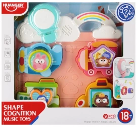 Zabawka dla dzieci tablica puzzle - MEGA CREATIVE