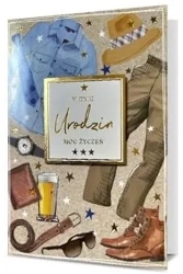 Karnet B6 Urodziny - Pan Dragon