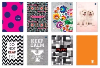 Brulion A6 96 kartek Kratka Interdruk