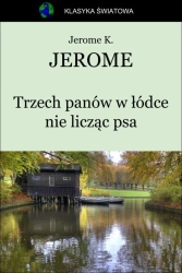 eBook Trzech panów w łódce nie licząc psa - Jerome Jerome Klapka epub mobi