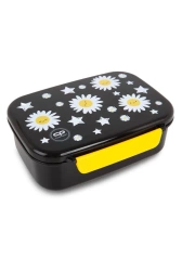 Śniadaniówka z przegródką Coolpack Foodyx Daisy Black - PATIO
