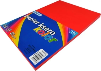 Papier ksero A4/100K czerwony - Schemat
