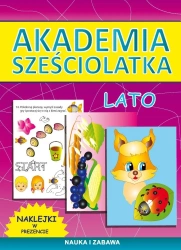 Akademia przedszkolaka. Lato + naklejki - Beata Guzowska