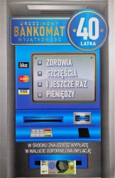 Karnet Urodziny 40 męskie - YEKU