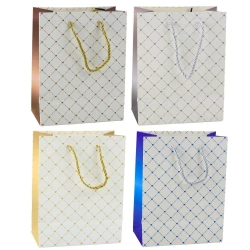 Torebka prezentowa 23x18x10,5cm MIX - Leantoys