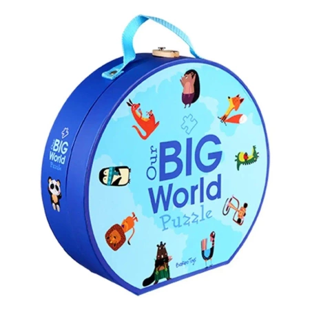 Puzzle podłogowe Wielki Świat 200el - Cass film