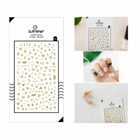 Naklejki Deco Złote - SuAtelier