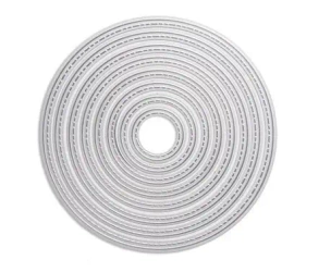 Zestaw wykrojników - Koła 12cm x 12cm 8szt - Dalprint dpCraft