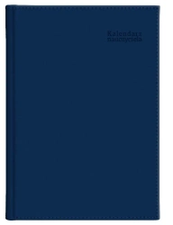 Kalendarz naucz. 2025/26 A5 tyg. Vivella granat - praca zbiorowa