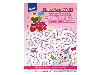 Kolorowanka - labirynt. Wspaniali przyjaciele - MFP