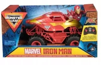 Monster Jam - Zdalnie sterowany monster truck Marvel Iron Man - 6069959