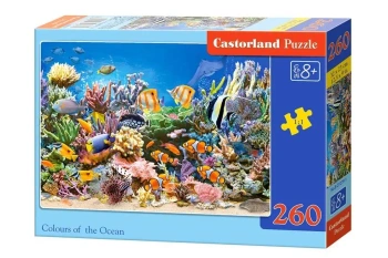 Puzzle 260 Kolory oceanu CASTOR - Castorland