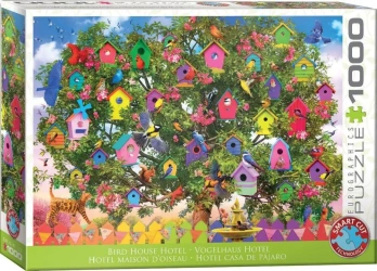 Puzzle 1000 Bird House Hotel by Olena 6000-6011 - Eurographics