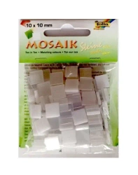 Kamyczki Ton in Ton 10x10mm biały - Galeria Hobby