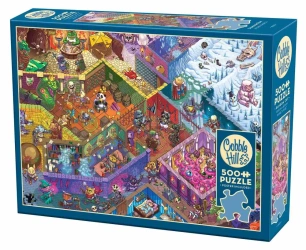 Puzzle 500 Labirynt fantasy w stylu D&D 113759 - Cobble Hill
