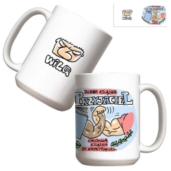 Kubek - Wilq Dobra książka to przyjaciel 440ml - Molom