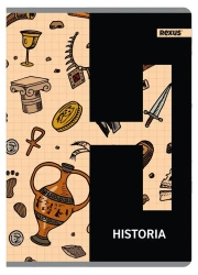 Zeszyt tematyczny A5/60K kratka Historia (5szt) - Beniamin