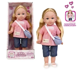 Lalka Natalia w różowej tunice 36cm - Artyk