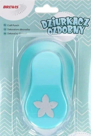 Dziurkacz ozdobny - Kwiatek 2,5cm MIX - Brewis