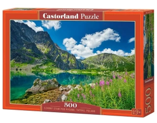 Puzzle 500 Czarny Staw pod Rysami Tatras CASTOR - Castorland