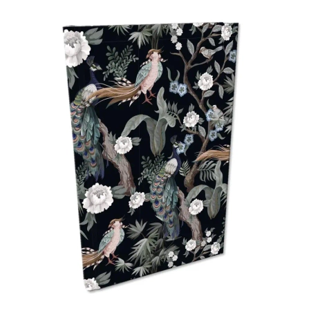 Notes A5 kratka Soft Touch Botanique Pawie - EV-Corp