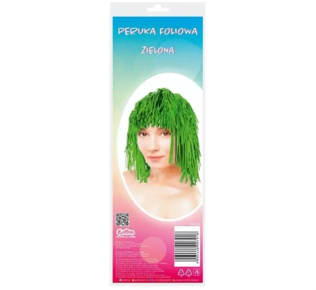 Peruka foliowa zielona - Godan