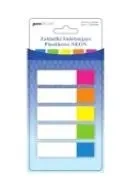 Zakładki indeksujące neon 2x45mm 5x25szt plastik - Penword