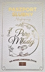 Karnet Paszport ślubny Pary Młodej - YEKU
