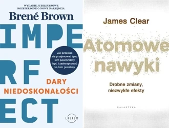 Dary niedoskonałości + Atomowe nawyki - James Clear