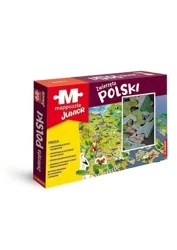 Mappuzzle Junior - Zwierzęta Polski - Opracowanie zbiorowe