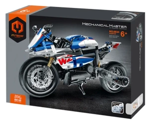 Klocki Ścigacz niebieski 542el - Immaster