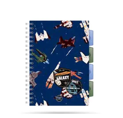 Kołozeszyt A5 100k kratka PP Coolpack space adventure - PATIO