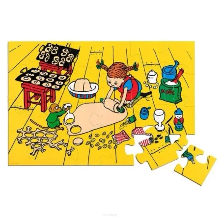 Puzzle 24 podłogowe Pippi - MICKI