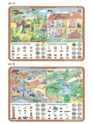 Podkładka edu. 005 - Poszukaj na obrazku - Visual System