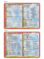 Podkładka edu. 007 - Alfabet, części mowy... - Visual System