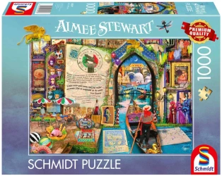 Puzzle PQ 1000 Wspomnienia z Wenecji / Włochy - Schmidt