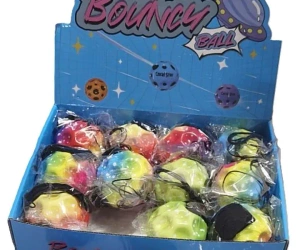 Piłeczka na gumce z rzepem MIX - ADAR