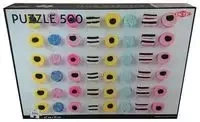 Puzzle Liquorice allsorts in a row 500 - Tactic