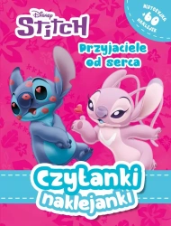 Czytanki naklejanki. Przyjaciele od serca. Disney - Ilona Siwak