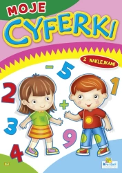 Moje cyferki z naklejkami. Chłopiec w długich spodniach 794 - praca zbiorowa