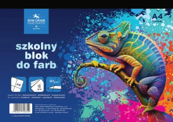 Blok A4 do farb Kameleon 16 ark.180 g. - Koh-I-Noor