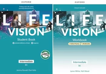 LIFE VISION INTERMEDIATE PODRĘCZNIK + ĆWICZENIA B1