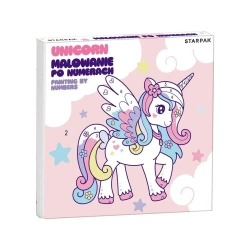 Malowanie po numerach Unicorn 20x20cm - STARPAK
