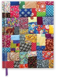 Notatnik A4 gładki TW Floral Patchwork Quilt - Praca zbiorowa