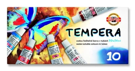 Farby Tempera 10 kolorów - Koh-I-Noor