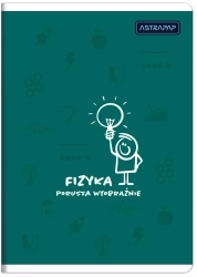 Zeszyt tematyczny ASTRAPAP A5 60k kratka FIZYKA