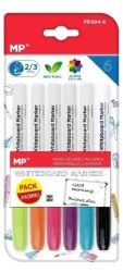 Marker do tablic 2,0/3,0mm 6 kolorów 6szt - MP Main Paper